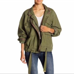 Free People Flightline Bomber Jacket
